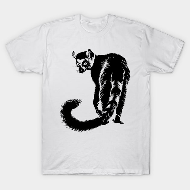 Lemur T-Shirt by erzebeth